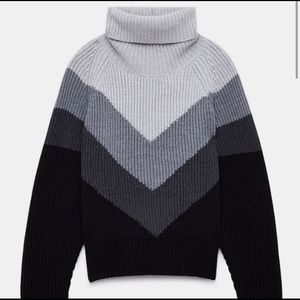 Wilfred free tillbert chevron turtleneck